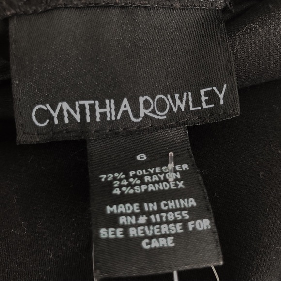 Cynthia Rowley Black Ruffle Waist Skirt - Picture 3 of 3